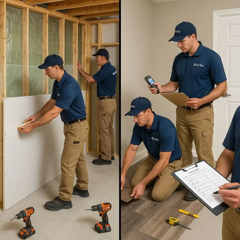 Repairs and Reconstruction process in Mechanicsville, VA