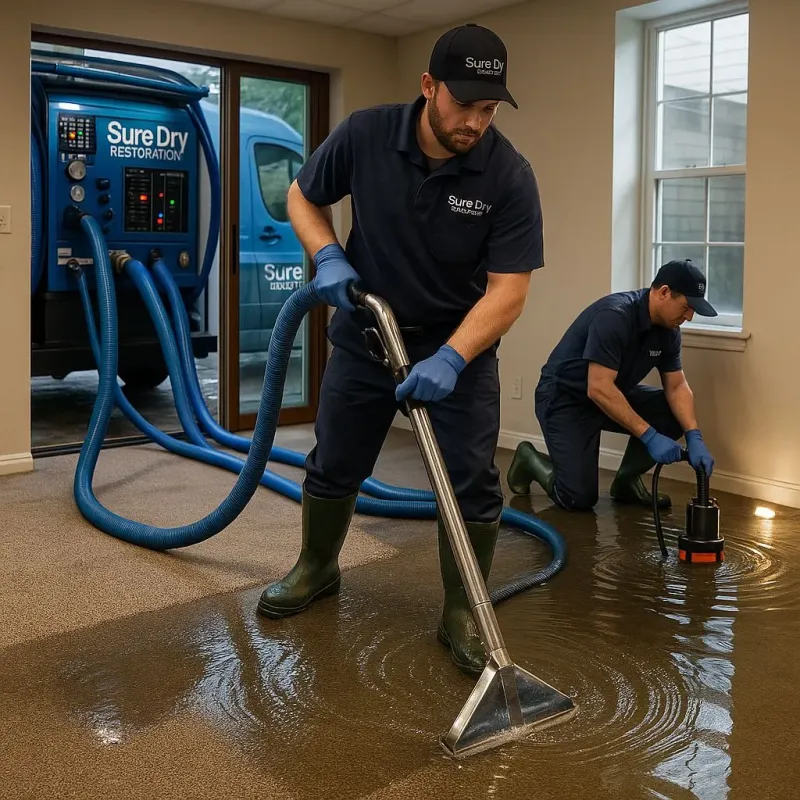 Water Extraction and Removal process in Mechanicsville, VA